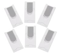 ULDIGI 6pcs Boy Girl Safety Locks Sliding Door Lock Easy Install Plastic Latches for Bathroom Kitchen Sliding Door Security
