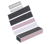 ULDIGI 6pcs Guitar Sandpaper Fret File Leveling and Polishing Fingerboards Includes Leveling Beam Sandpaper and Fret Protectors Essential Tool for Guitar and Bass Maintenance