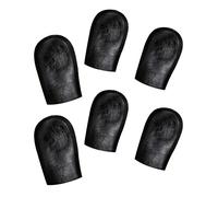 ULDIGI 6pcs Piano Pedal Leather Protective Sleeves Foot Pedal Covers for Upright Piano and Dust Prevention