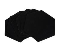 ULDIGI 6pcs Sound Insulation Panels Adhesive Acoustic Mats for Recording Studios Home Theaters Sound Dampening Pad