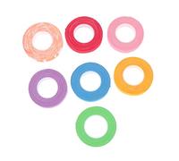 ULDIGI 7pcs Breathable Guzheng Tapes Flexible Pipa Finger Tape Anti-allergic Adhesive for Performance Mixed Colors for Stage Use