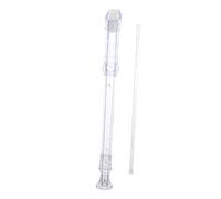 ULDIGI 8-hole G Key Abs Plastic Recorder for Beginners with Cleaning Rod and English Guide, Wind Instrument Suitable for Music Learners and Classroom Use