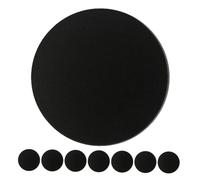 ULDIGI 8pcs Round Mandala Dotting Pads Sketchpad Drawing Paperboard for Painting Mandalas Art Tools Black Cardboard