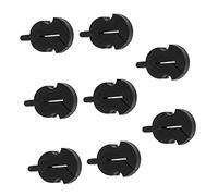 ULDIGI 8pcs Rubber Violin Mutes Silent Fiddle Accessories for Beginners Flexible Design That Preserves Sound Quality Easy to Install and Gentle Violin Bridge