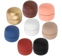 ULDIGI 8pcs Small Hijab Magnets Set, Portable Magnetic Shawl Pins for Scarf Fixing, Compact Magnetic Scarf Pins in Pink, Burgundy, Coffee, Blue, White, Black, Nude Light Gold