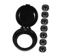 ULDIGI 8pcs Stove Knob Covers for Gas Stoves Protective Covers for Safety Easy Installation Oilproof Design Kitchen Essential for Safety Accident Prevention