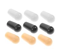 ULDIGI 9pcs Guitar Toggle Tip Knob Way Switch Button for Electric Guitar Accessories for Guitarists during Performance Practice Sessions