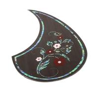 ULDIGI Acoustic Guitar Pickguard Adhesive Anti-scratch Sticker Plastic Material Creative Appearance Design Protects Guitar Surface from Scratches Random Color