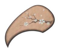 ULDIGI Acoustic Guitar Pickguard Decal Cherry Blossom Teardrop Design Wood Grain Finish Anti-scratch PVC Protective Plate Self-adhesive Guitar Accessory for String Instrument