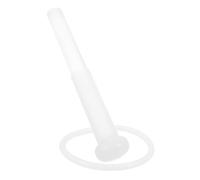 ULDIGI Acrylic Crystal Singing Bowl Mallets for Tone and Resonance Effect 2pcs Portable Percussion Sticks with Rubber Coated Strikers for Yoga and Massage Sound Therapy