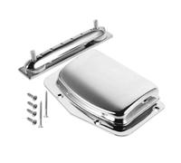 ULDIGI Adjustable Metal Guitar Bridge Protector Plate Durable Impact Resistant Cover for Electric Guitar Accessories Fit Shield for Bridge and Saddle Maintenance