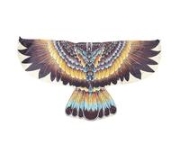 ULDIGI Adults Cosplay Costume Eagle Wings Costume Fabric Shoulder Cape Long Serving Life Well-designed Charming Special Look Halloween Party Accessory for Taking Photos and Party