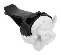 ULDIGI Angel Car Air Freshener Clip Resin White Creative Style Adjustable Clip for Car Interior