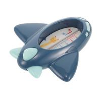 ULDIGI Baby Bath Temperature for Infant and Toddler, Waterproof Liquid Gauge with Display, Navy Airplane Design for Safe Home Bathing