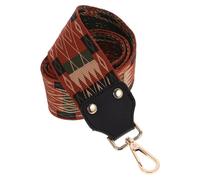ULDIGI Banjo Strap Replacement Black Roman Embroidery Detachable Shoulder Strap for Banjo and Guitar with Jacquard Weave Suitable for Musicians and Performers