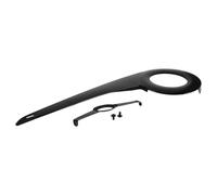 ULDIGI Bike Chain Protector Cover 38-40t for Mountain Bikes, Black Plastic and Metal Chainring Guard with Quick Installation, Prevents Chain Drop, Stylish Design for Cycling