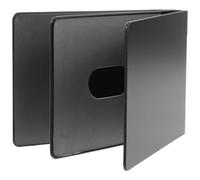 ULDIGI Black 2-in-1 Driving License Holder Organizer Unique Creative PC Multifunctional Portable Size Pouch for Vehicle Document Storage 3.93x2.75x0.04in