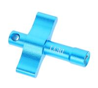 ULDIGI Blue Drum Wrench Drum Tuning Key Tool for Instrument Hardware Made of Wear Resistant Metal Smooth Surface for Easy Tuning