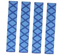 ULDIGI Blue Drumstick Covers for Drum Players 2 Pairs Anti Slip Sleeves Made from Irradiation Cross-linked Polyethylene, Repeatable Water Washing and Protecting Drumsticks from Damage