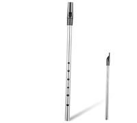 ULDIGI C Key Irish Flute Metal Whistle for Beginners Lightweight and Portable c Tune Recorder for Music Enthusiasts and Learning Material