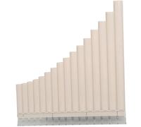 ULDIGI C Key Pan Flute Tubes for Beginners Easy to Play Woodwind Instrument Music Book Portable Panpipes for Young and Old for Musical Expression and Creativity
