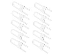 ULDIGI Cabinet Locks 10pcs u Shaped Safety Locks Childproof No Drill for and Girls