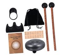 ULDIGI Carbon Steel Steel Tongue Drum Handpan Drum Easy to Play Melody for Music Education Meditation