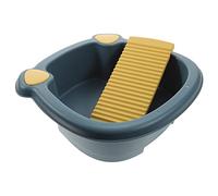 ULDIGI Cat Ear Baby Washbasin Hand Wash Clothes Basin Plastic Washboard Thickened Basin for Bathroom Random Color