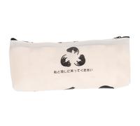 ULDIGI Cat Pencil Case Student Pen Storage Bag White 3D Cute Portable Pencil Pouch Multi-Function Organizer for School and Office