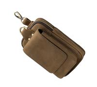 ULDIGI Compact Tactical Phone Belt Pouch with Keychain for Outdoor Hiking Camping Barbecue Multi Tool Mobile Phone Holder Bag for Wallets GPS Earphones Protection Lightweight and Water
