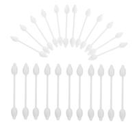 ULDIGI Cotton Swabs High Absorbency and Comfortable Gentle Use for Ear and Nose Cleaning 112pcs with Ergonomic Gourd-shaped Rounded Tips, Soft Cotton Material for Travel and Makeup
