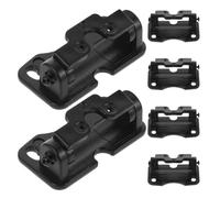 ULDIGI Dash cam holder 6pcs black plastic waterproof mounting bracket for vehicle backup camera allseason use