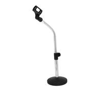 ULDIGI Desktop Microphone Stand with Adjustable Arm Base Sl esign for Meetings Live Broadcasts Stable Weighted Base Flexible Height Angle Compatible with Various Decor Styles