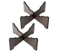 ULDIGI Detachable Tongue Drum Stand Heavy Duty Tripod Bracket for Ethereal Handpan Dark Brown Rosewood Pattern Stable and Support for Professional and Recreational Use