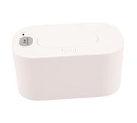 ULDIGI Dispenser Tissue Wipe Dispenser Holder Tissue Warmer Facial Wipes Portable Car Heater Wipes Heater Dispenser Wet Tissue Diapers Wipes Pp White