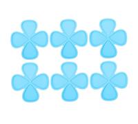 ULDIGI DIY Guitar Pick Molds 6pcs Silicone Molds for DIY Art Guitar Plectrum Moulds Decorative
