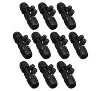ULDIGI Drip Irrigation Fittings and Versatile Applications with Barbed Drip Connectors 10pcs and Tubing Connectors and Adapters, Featuring Easy Installation for Garden and Large Scale