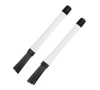 ULDIGI Drum Brush Pair for Rhythm and Snare Nylon Material for Jazz and Acoustic Drumming Sessions