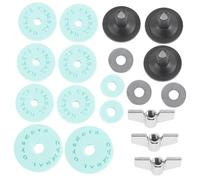 ULDIGI Drum Kit EVA Cotton Pads Non-slip Cymbal Gasket Accessories Hi-hat Cymbal Stand Felt Replacement for Drum Kits Green