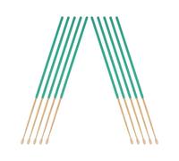 ULDIGI Ear Wax Clean Tools 10Pcs Bamboo Earwax Cleaning Sticks with Textured Rubber Grip Handles for Home and Outdoor Use