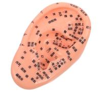 ULDIGI Ergonomic Comfortable Fit PVC Ear Model Acupressure Ear Magnets for Learning Self Massage Chinese Medicine Acupuncture Simulator Mold