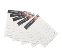 ULDIGI Eyelash Stickers 5 Sheets Temporary Lower Lash Decals for Women Natural Look Party Wedding Makeup Tool