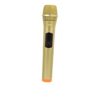 ULDIGI Fake Microphone Prop for Boys and Girls Realistic Simulation Microphone for Stage Birthday Parties and Costume Events Vivid and Design for Pretend Play