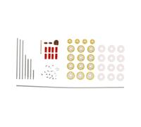 ULDIGI Flute Repair Tool Set 10 Pieces Assorted Band Instrument Accessories Practical Easy to Use