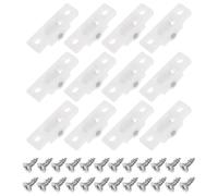 ULDIGI Fridge door rollers 12pcs plastic casters for upright freezer and refrigerator with smooth door movement suitable for modern home kitchen