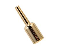 ULDIGI Gilding Small Trumpet Mouthpiece Replacement Heavy Type 3C Instrument Accessory for Students Beginners, Elegant Rich Sound Lasting Lustre
