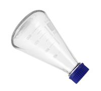 ULDIGI Glass Laboratory Flask 1000Ml Conical Borosilicate Flask with Screw Cap for Research and Educational Chemistry Labs