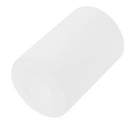 ULDIGI Glass Lamp Shade Decorative Lampshade E27 Lamp Holder Cylinder Glass Shade White Minimalist Contemporary Style Easy Installation for Study Wall Light