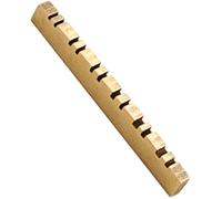 ULDIGI Golden Brass String Nut for 12-string Guitar, Acoustic Instrument Accessory to Decrease Noise and Produce Beautiful Melody, Suitable for Guitar and Other Stringed Instruments