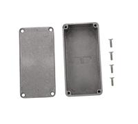 ULDIGI Guitar Effect Enclosure Case Aluminum Box Bass Silver Boxes Enclosure for Guitar Effects Gator Case